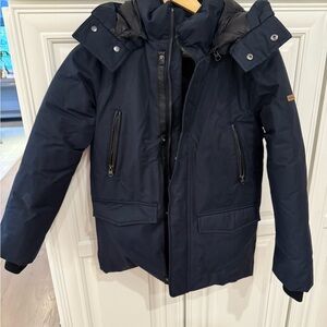 Mackage Boys Navy Puffer Jacket